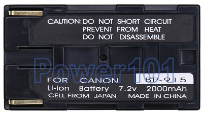 Canon FV1 BP-915 Camcorder Battery
