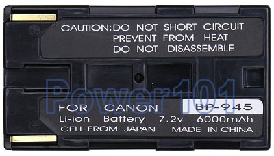 Canon G10HI BP-945 Camcorder Battery