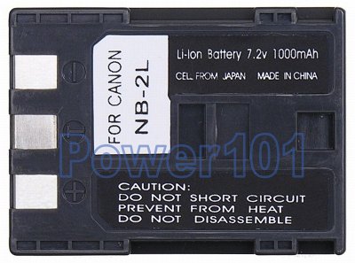 Canon PowerShot S40 NB-2L Camera Battery