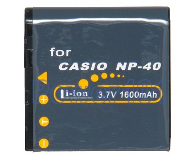 Casio EX-Z40 NP-40 Camera Battery