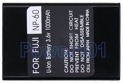 FujiFilm FinePix F401 Zoom NP-60 Camera Battery