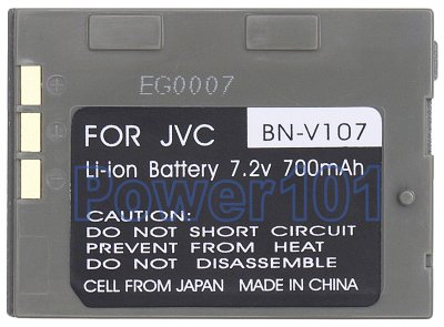 JVC BN-V107u camcorder battery