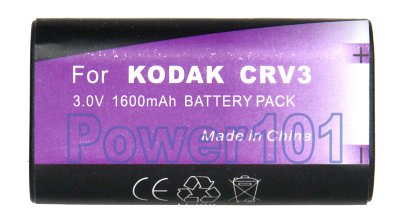 Olympus CAMedia C-460 CRV3 Camera Battery