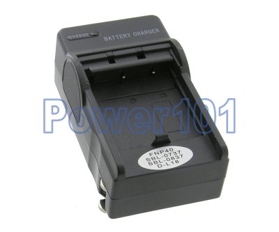 Pentax Optio S4I NP-40 Battery Compact Charger