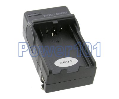 Pentax Optio S50 CRV3 Battery Compact Charger