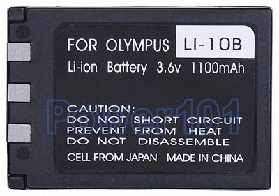 Olympus CAMedia C-50Z LI-10B Camera Battery