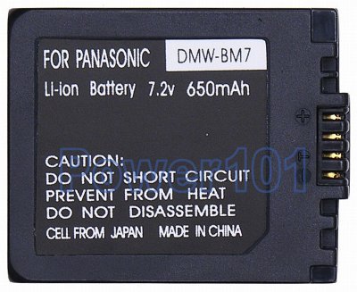Panasonic Lumix DMC-FZ20BB CGA-S002 Camera Battery