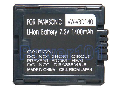 Hitachi DZ-M8000V6 CGA-DU14 Camcorder Battery
