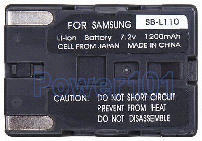 Samsung SC-D130 SB-L110 Camcorder Battery