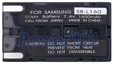 Samsung SC-W73 SB-L160 Camcorder Battery
