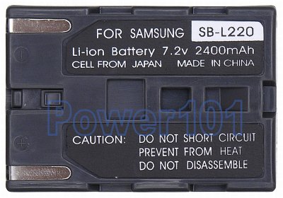 Samsung DuoCam SC-D6050 SB-L220 Camcorder Battery