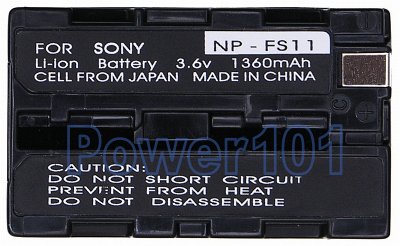 Sony NP-FS11 camera battery