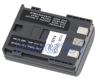 Canon MD100 NB-2L Camcorder Battery