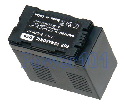Panasonic CGRD53 camcorder battery