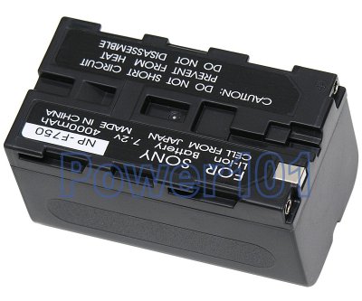 Sony CCD-TR1666U NP-F750 Camcorder Battery