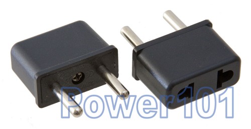 European 240V to US 110V plug adapter for FujiFilm Charger